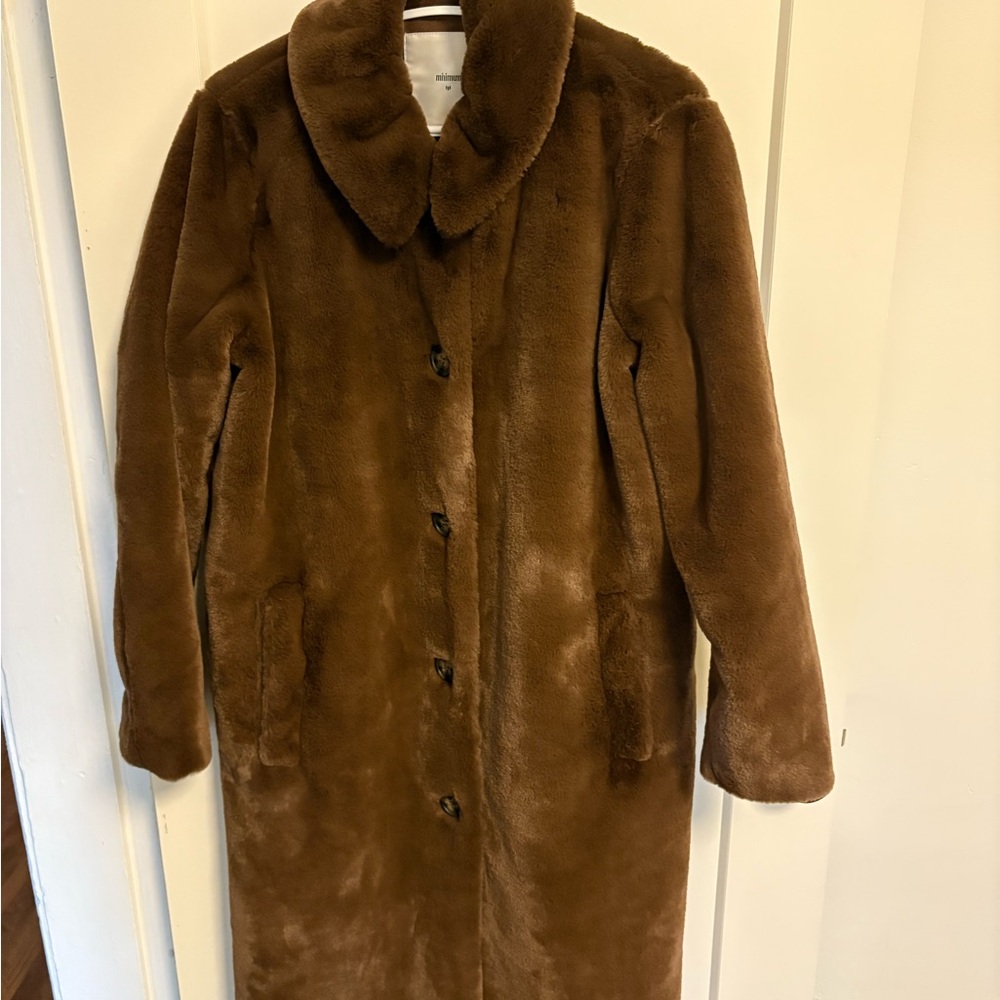 Minimum Brown Teddy Jacket